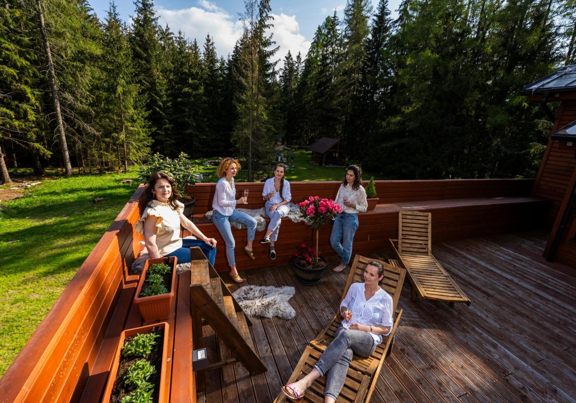 Villa Drosera S Wellnessom, Rackova Dolina V Zapadnych Tatrach Прибылина Экстерьер фото